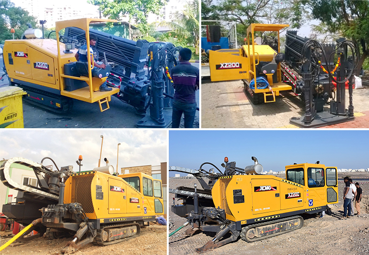 XCMG XZ200 hdd machine small Trenchless horizontal directional drilling machine price